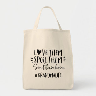 Bolso De Tela Los amo, malogradlos, mándenlos, mándenlos a cas