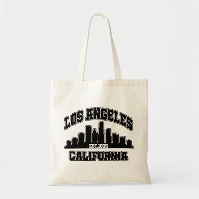 Bolso De Tela Los Ángeles, California (Frente)