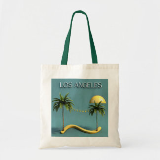 Bolso De Tela Los Angeles Palm Tree Sunset Tote Bag