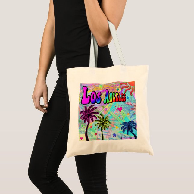 Bolso De Tela Los Ángeles Vivid Romance Tote Bag (Anverso (producto))
