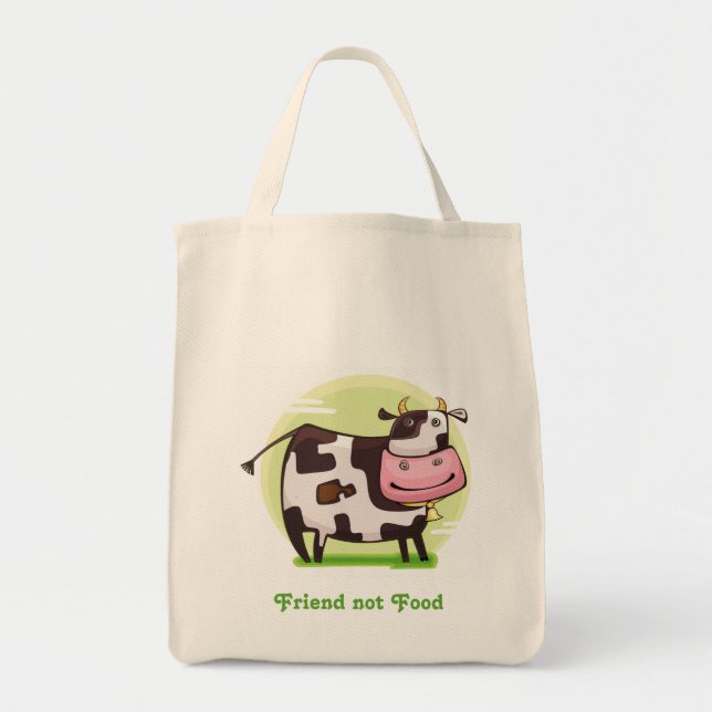 Bolso De Tela Los animales son tote del ultramarinos de la (Frente)