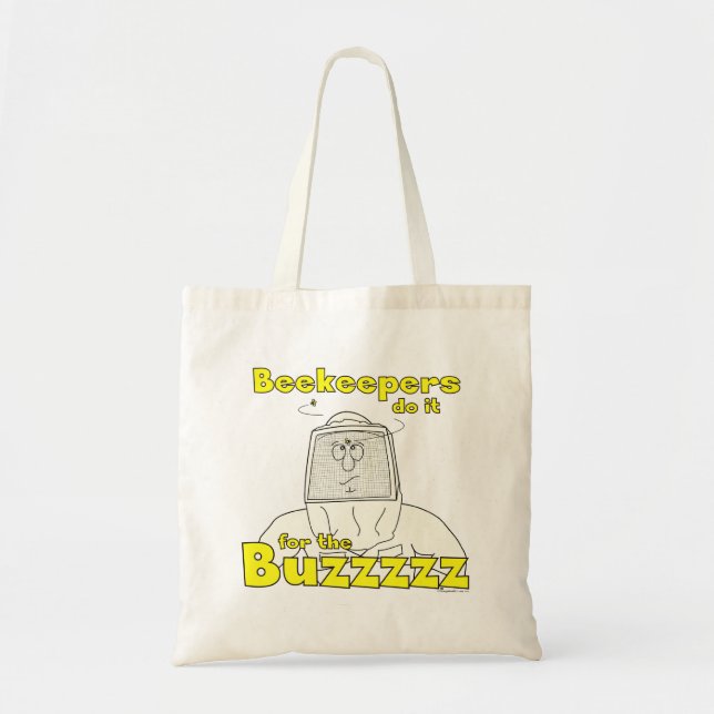 Bolso De Tela Los apicultores lo hacen para el Buzzzzz - tote (Frente)
