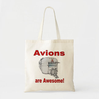 Bolso De Tela Los aviones son asombrosos60-RED