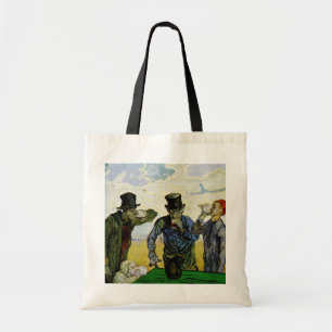 Bolso De Tela Los bebedores por Vincent van Gogh