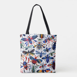 Bolso De Tela Los bichos coloridos Insecan el arte