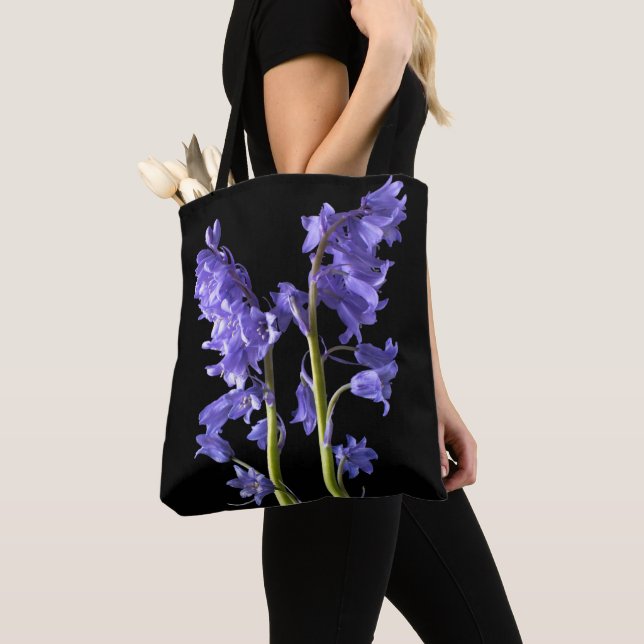 Bolso De Tela ¡Los Bluebells, de las mismas maderas creé! (Detalle)