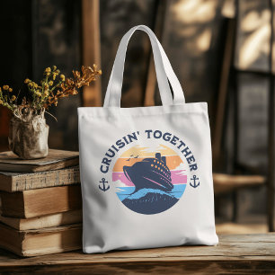 Bolso De Tela Los Blues familiares que cruzan juntos PERSONALIZA