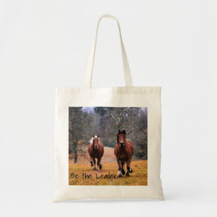 Bolso De Tela Los Caballos Sean El Líder