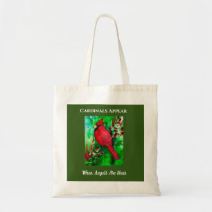 Bolso De Tela Los Cardenales Parece Que Los Ángeles Están Cerc