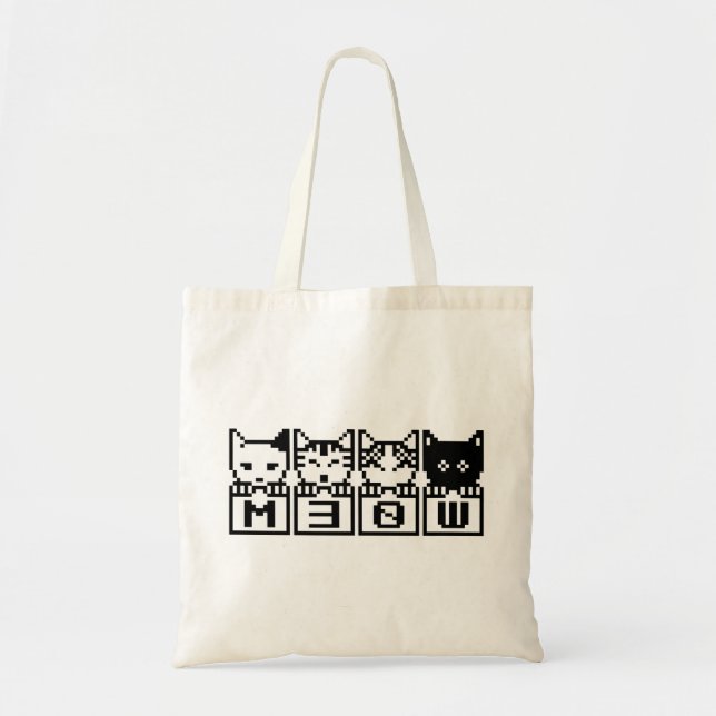 BOLSO DE TELA LOS CATS M30W DE 8 BITS (Frente)
