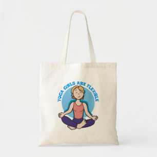 Bolso De Tela Los chicas de la yoga son yoga flexible