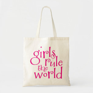 Bolso De Tela Los chicas Dominan El Mundo.