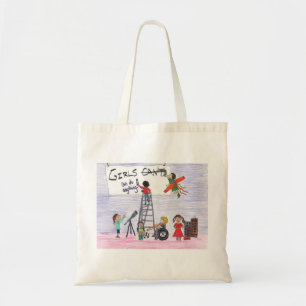 Bolso De Tela ¡Los chicas pueden hacer cualquier cosa!