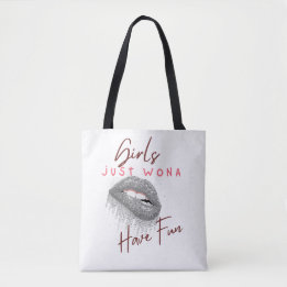 Bolso De Tela Los chicas simplemente se divertirán