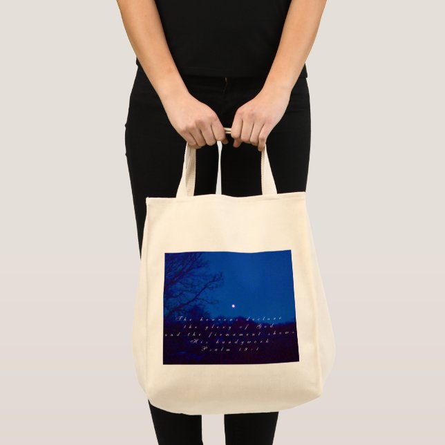 Bolso De Tela Los cielos declaran (Anverso (producto))