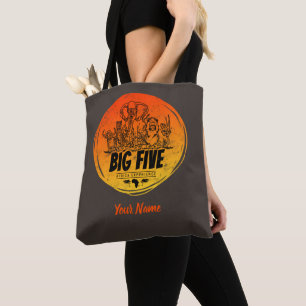 Bolso De Tela Los cinco grandes elefantes de la cosecha de Safar