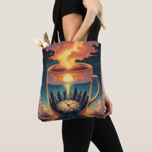 Bolso De Tela los cinturones y la contaminación en la ciudad