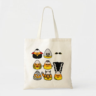 Bolso De Tela Los clásicos monstruos de Hollywood Candy Corn Tot