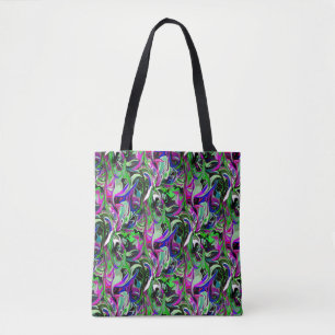 Bolso De Tela Los colibríes en vuelo...