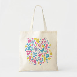Bolso De Tela Los colores pastel son divertidos