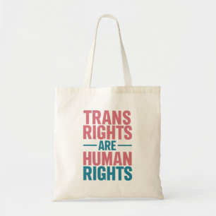 Bolso De Tela Los derechos trans son derechos humanos Orgullo tr