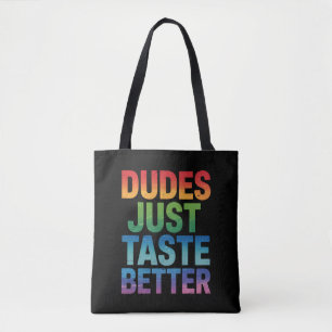 Bolso De Tela Los dudes prueban mejor orgullo gay