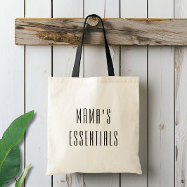 Bolso De Tela Los elementos esenciales de mamá