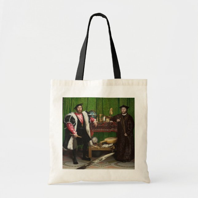 Bolso De Tela Los embajadores, Holbein el menor (Frente)