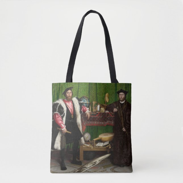 Bolso De Tela Los embajadores, Holbein el menor (Anverso)