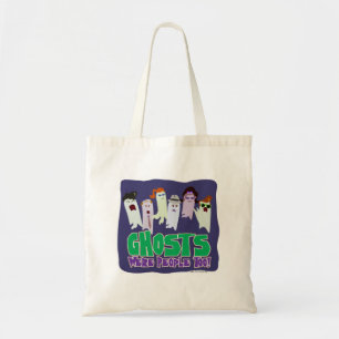 Bolso De Tela Los fantasmas eran gente también Personalizado esl