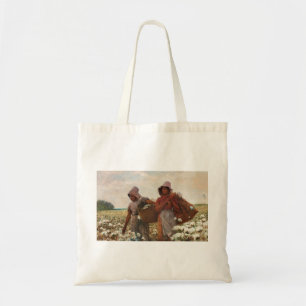 Bolso De Tela Los ganaderos de algodón (1876) de Winslow Homer