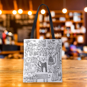 Bolsos con dibujos de gatos outlet