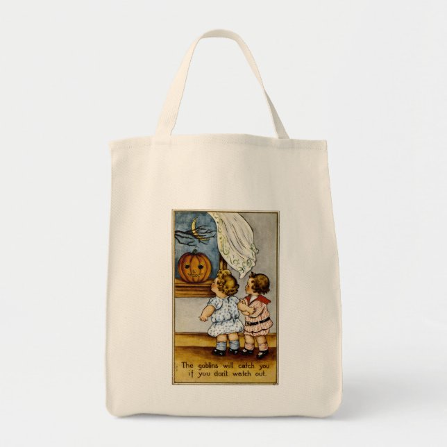 Bolso De Tela Los Goblins Te Atraparán (Frente)