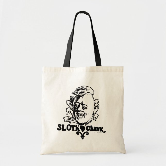 Bolso De Tela Los Goonies "Tronco del H Sloth" (Frente)