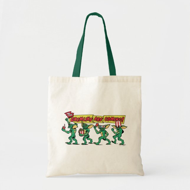 Bolso De Tela Los Gremlins™ Están Llegando (Frente)