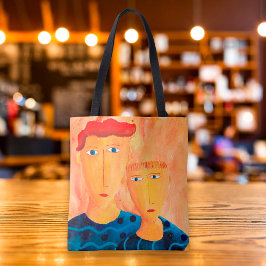 Bolso De Tela Los Hermanos de la pintura contemporánea Tote Bag