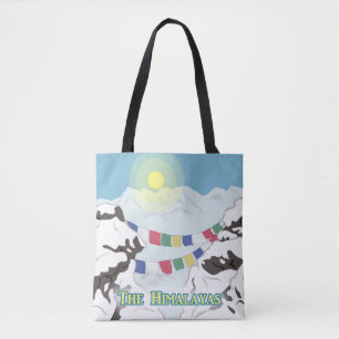 Bolso De Tela Los Himalayas