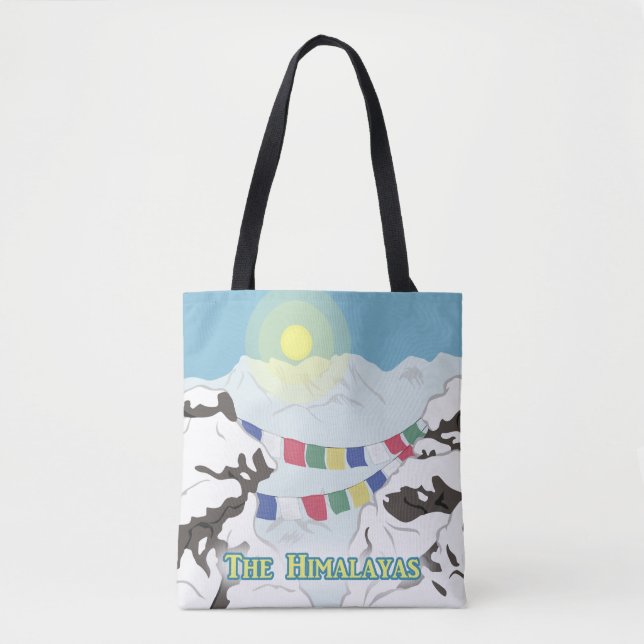 Bolso De Tela Los Himalayas (Anverso)