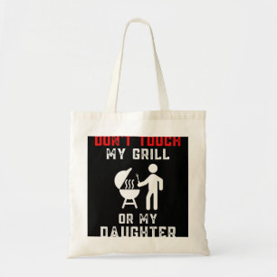 Bolso De Tela Los Hombres No Tocan Mi Grill O Mi Funn De Camisas
