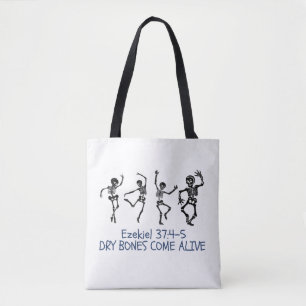 Bolso De Tela Los huesos secos se vuelven divertidos Halloween c