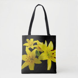 Bolso De Tela Los ilicios asiáticos en negro