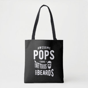 Bolso De Tela Los Impresionantes Copos Tienen Tatuajes Y Bolas