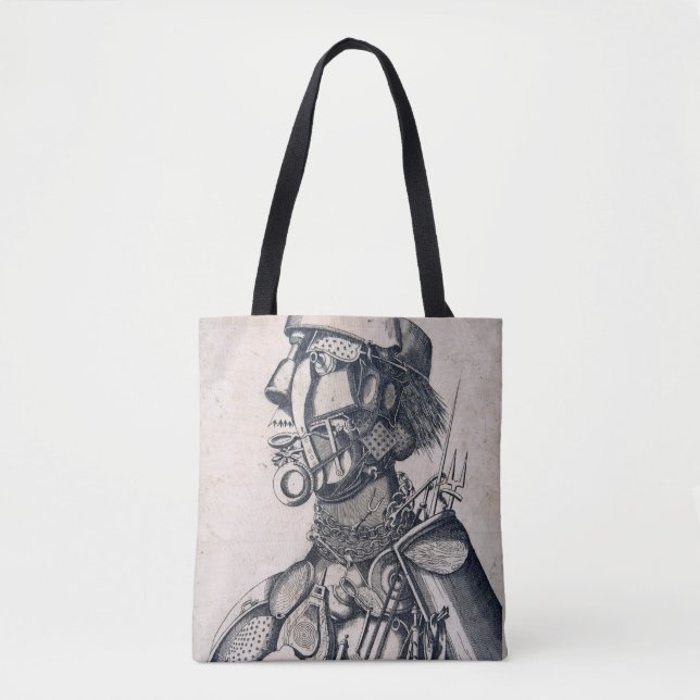 Bolso De Tela Los instrumentos del sustento humano, Arcimboldo (Anverso)