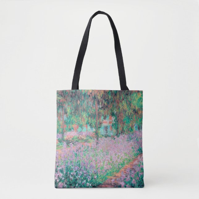 Bolso De Tela Los irlandeses en el jardín de Monet (Anverso)