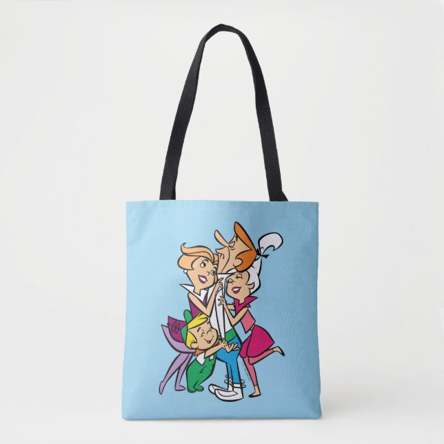Bolso De Tela Los Jetsons | Familia (Anverso)