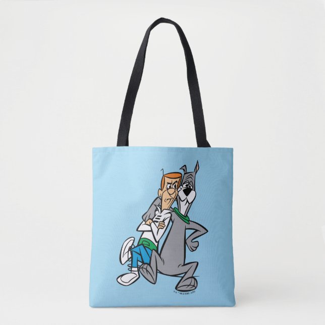 Bolso De Tela Los Jetsons | Presupuestos George y Astro (Anverso)