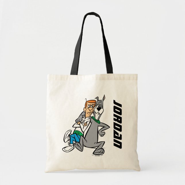 Bolso De Tela Los Jetsons | Presupuestos George y Astro | Añadir (Frente)