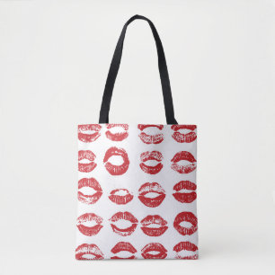 Bolso De Tela Los labios de las mujeres. Aislamiento de labios d