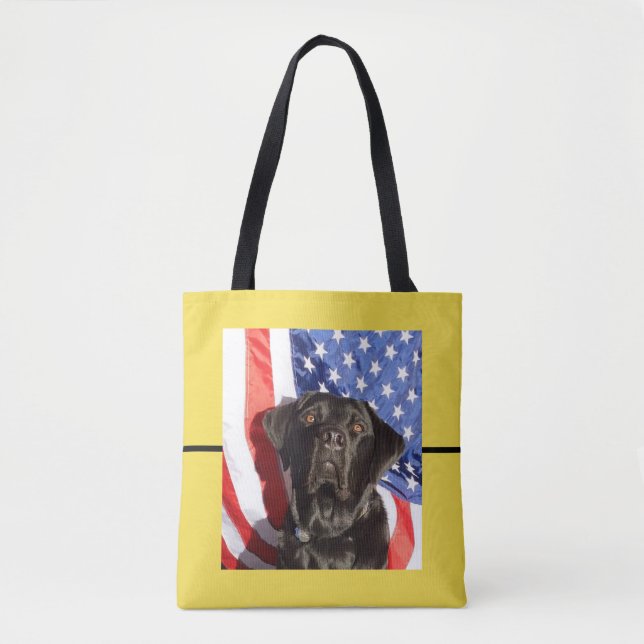Bolso De Tela Los labradores son un Tote adorable (Anverso)