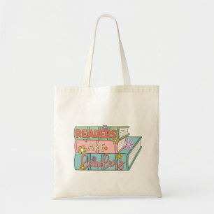 Bolso De Tela Los lectores son líderes - Libro Inspirador y boni